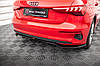 Дифузор Audi A3 8Y Sportback (2020+) тюнінг обвіс спідниця елерон, фото 6