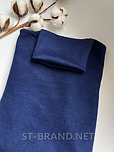 3XL/4XL (56-58). Темно-червоний жіночий гольф великих розмірів, класична однотонна модель, фото 3