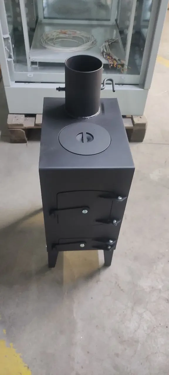 Купить Печь-буржуйка отопительная длительного горения с варочной ...