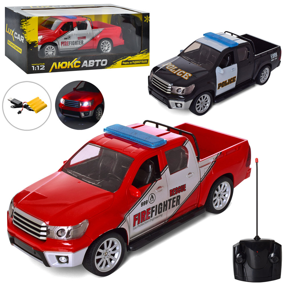 Джип M 4935 радіокер., акумулятор, USB, 1:12, гумові колеса, 2 кольори, світло, муз., кор., 44,5-17-18 см., фото 1