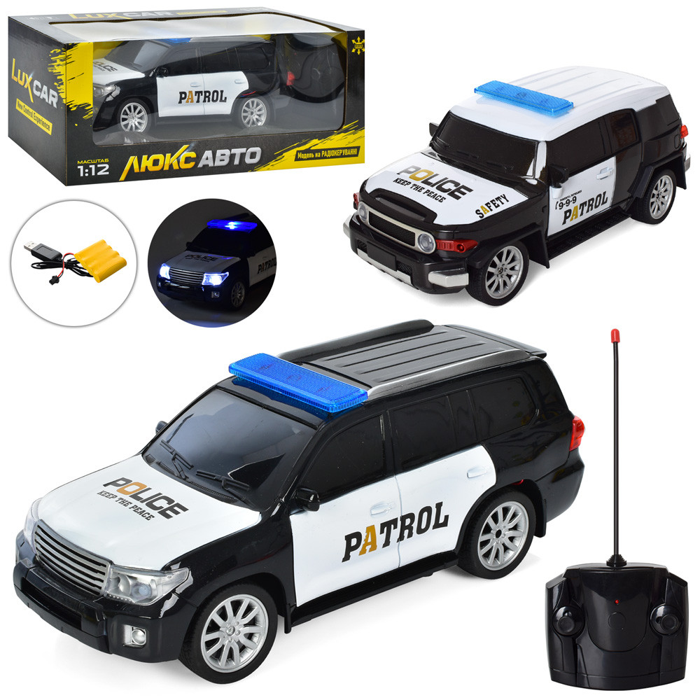 Джип M 4936 радіокер., акумулятор, USB, 1:12, гумові колеса, 2 види, світло, муз., кор., 44,5-17-18 см., фото 1