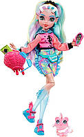 Кукла монстер хай Лагуна Monster High Doll Lagoona Blue with Accessories and Pet Piranha