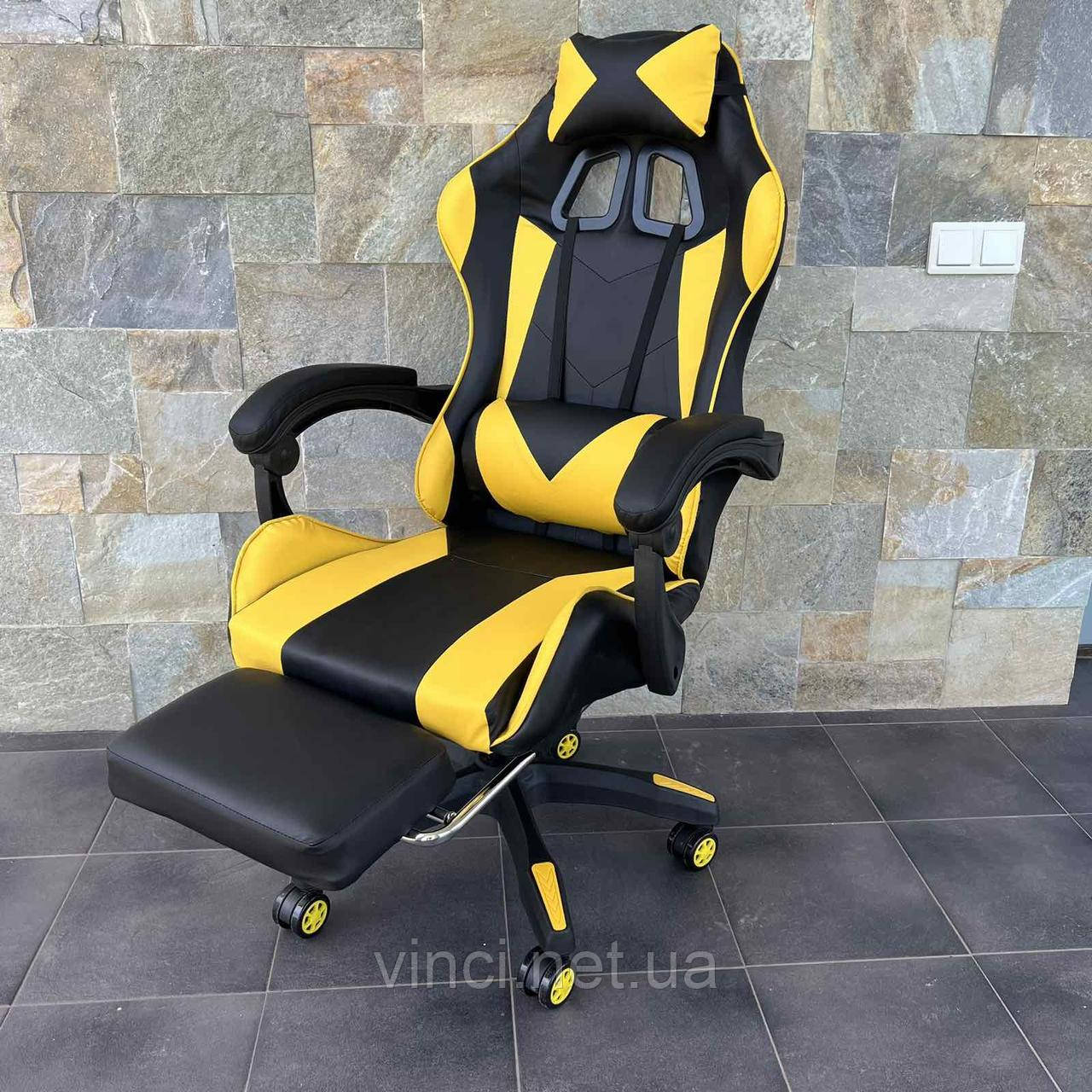 Крісло геймерське PRESTIGE POL-01 Компютерне крісло Ігрове крісло спортивне Компютерні крісла Крісло офісне