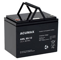 Акумулятор AGM Acumax AML 80 - 12 (80Ah, 12V)