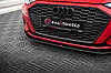 Сплітер Audi A3 8Y (2020+) тюнінг обвіс губа спідниця елерон (V1) Street Pro, фото 4