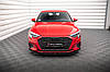 Сплітер Audi A3 8Y (2020+) тюнінг обвіс губа спідниця елерон (V1) Street Pro, фото 5