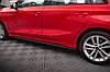 Пороги Audi A3 8Y (2020+) тюнінг обвіс спідниця елерон (V1) Street Pro, фото 3