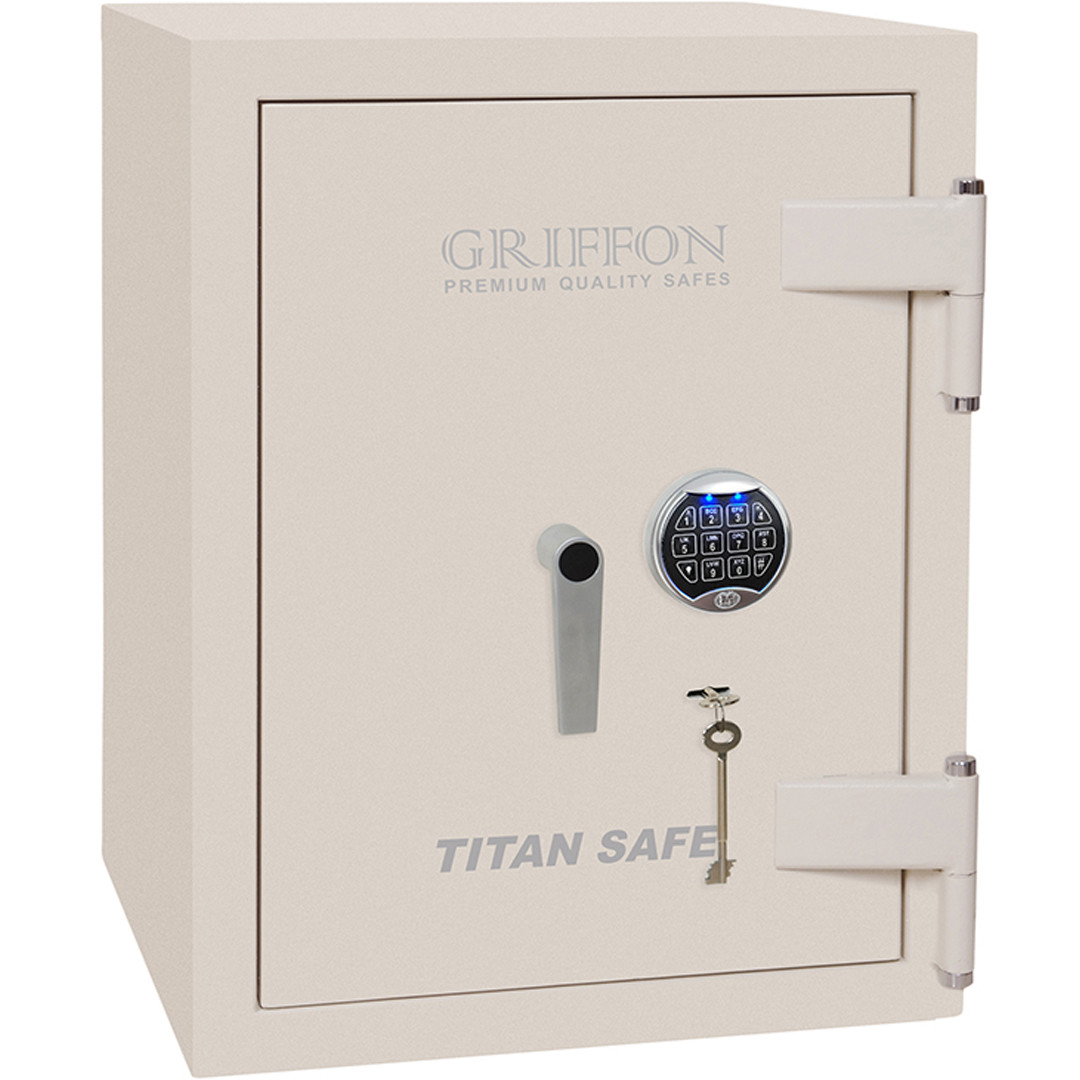 Вогнезламостійкий сейф GRIFFON CL II.68.K.E CREAM, фото 1