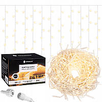 Гірлянда бахрома вулична (зовнішня) Springos 20 м 500 LED CL501 Warm White