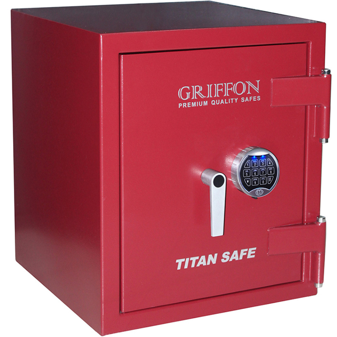 Вогнезламостійкий сейф GRIFFON CL II.60.E Burgundy