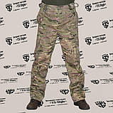 Зимові штани на флісі в камуфляжі мультікам 54 розмір, фото 3