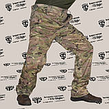 Зимові штани на флісі в камуфляжі мультікам 54 розмір, фото 6