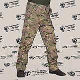 Зимові штани на флісі в камуфляжі мультікам 54 розмір, фото 9