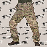 Зимові штани на флісі в камуфляжі мультікам 54 розмір, фото 10