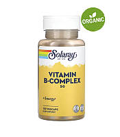 Solaray, b-complex 50, Комплекс витаминов группы В, b, 50 мг, 100 капсул