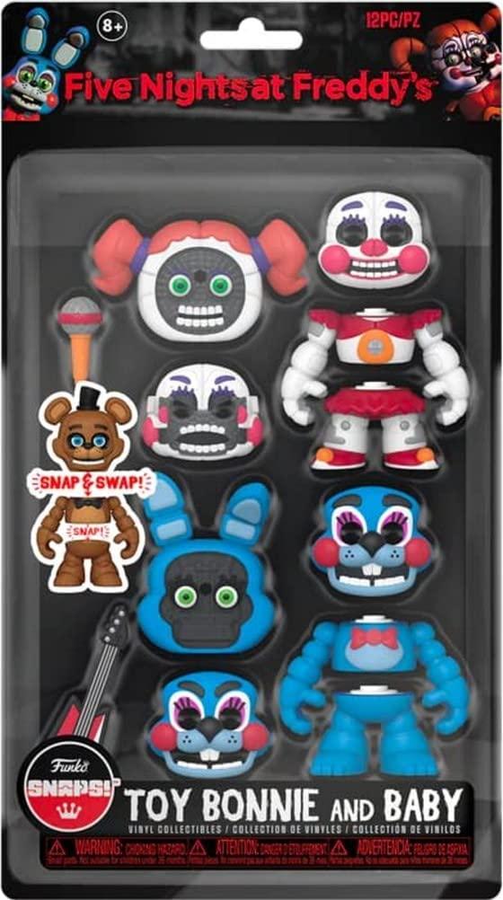 Фігурки 5 ночей з Фредді Funko Pop! Snaps: Five Nights at Freddy's - Бонні та Бебі Оригінал, фото 1