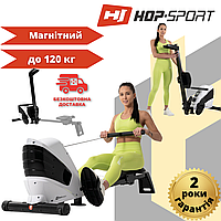 Гребний тренажер Hop-Sport HS-060R Cross білий