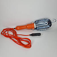 10м Ліхтар переноска автомобільна від акумулятора 12 вольт, від прикурювача  (без лампочки)