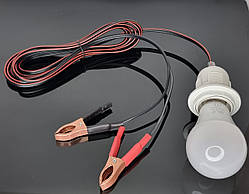 3м Ліхтар перенесення автомобільна від акумулятора 12 вольт, від прикурювача, світлодіодна