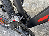 Велосипед найнер Crosser Pionner 29" (рама 19, гідравлика, вилка Suntour), фото 8