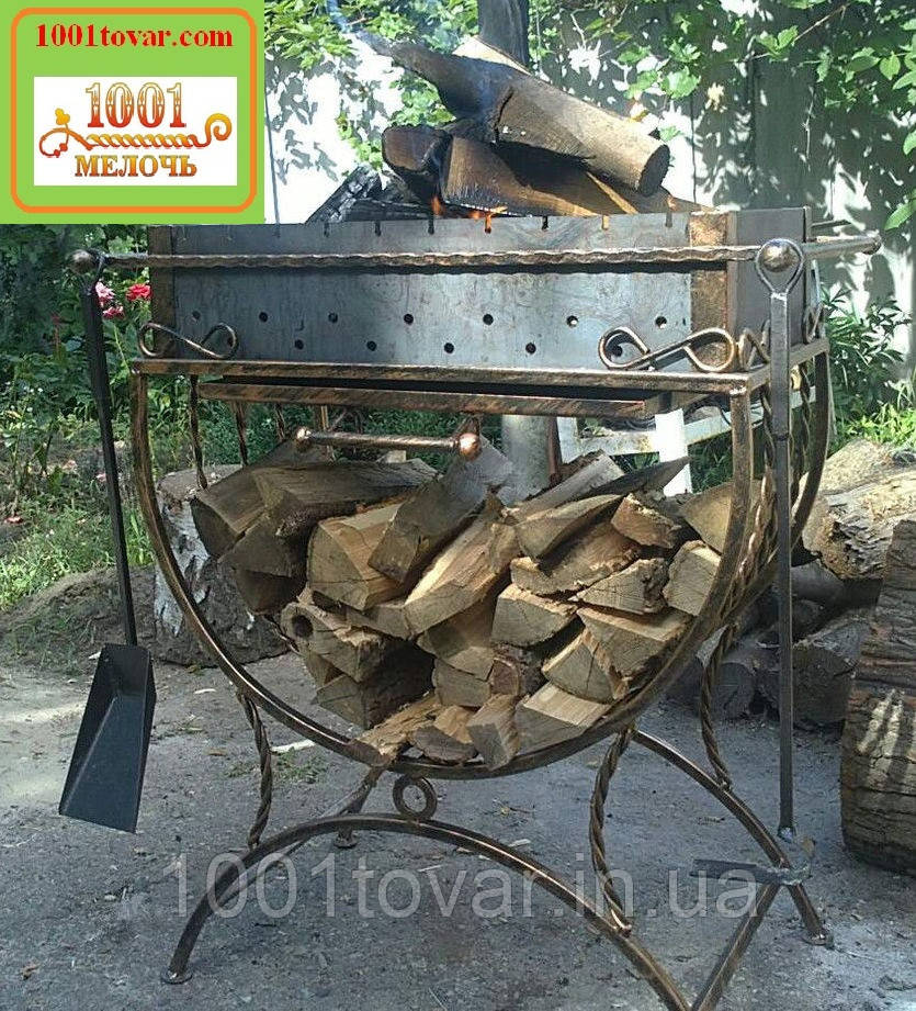 Кований мангал Art на 10 шампурів, фото 1