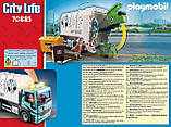 Плеймобіл ігровий набір Сміттєвоз вивезення сміття 70885 PLAYMOBIL City Recycling Truck, фото 4