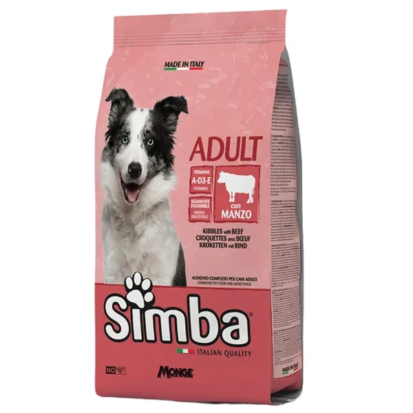 Сухий корм Simba Dog для дорослих собак усіх розмірів яловичина, 10 кг
