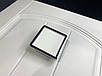 Ручка квадратна кнопка 65х65мм хром+білий Iron Bravo, фото 5