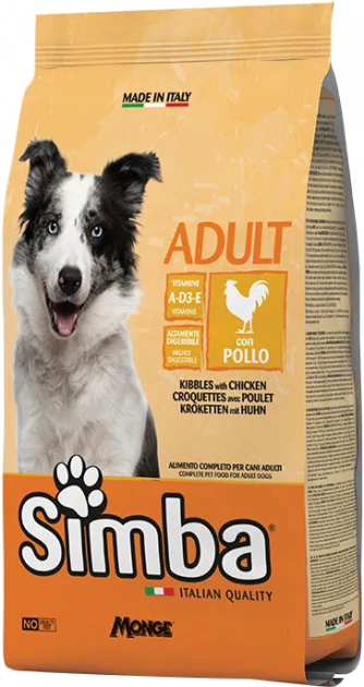 Сухий корм Simba Dog для дорослих собак усіх розмірів курка, 10 кг