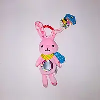 Детская Плюшевая подвеска-погремушка Кролик,DE06-D