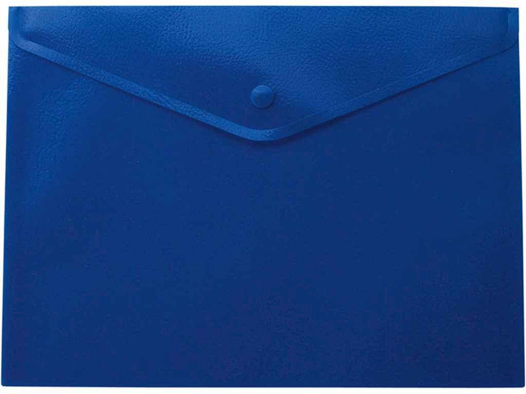 Папка-конверт А5 на кнопці, матова, синій BM.3935-02 (6шт/уп) ТМ BUROMAX, фото 1