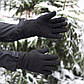 Рукавиці флісові чоловічі Gloves Double чорні, фото 4