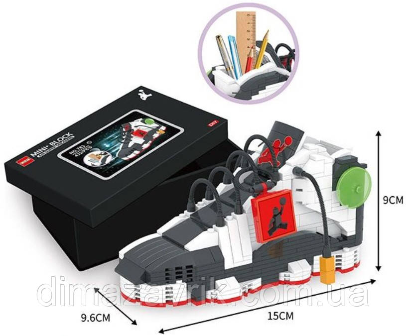 Конструктор Dr.Star 783-1 "Кросівок органайзер" 432 деталі, фото 1