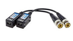 Пасивний приймач відеосигналу HD-CVI / TVI / AHD, 1080P - 3/4 / 5MP, 250 метрів, на гвинтах, ціна за пару