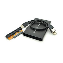 Карман (корпус) для жорстких дисків, 2,5 корпус пластик, інтерфейс USB 2.0/ IDE Black