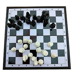 Шахи на магніті Magnet Chess, Black/Ivory, Color Box