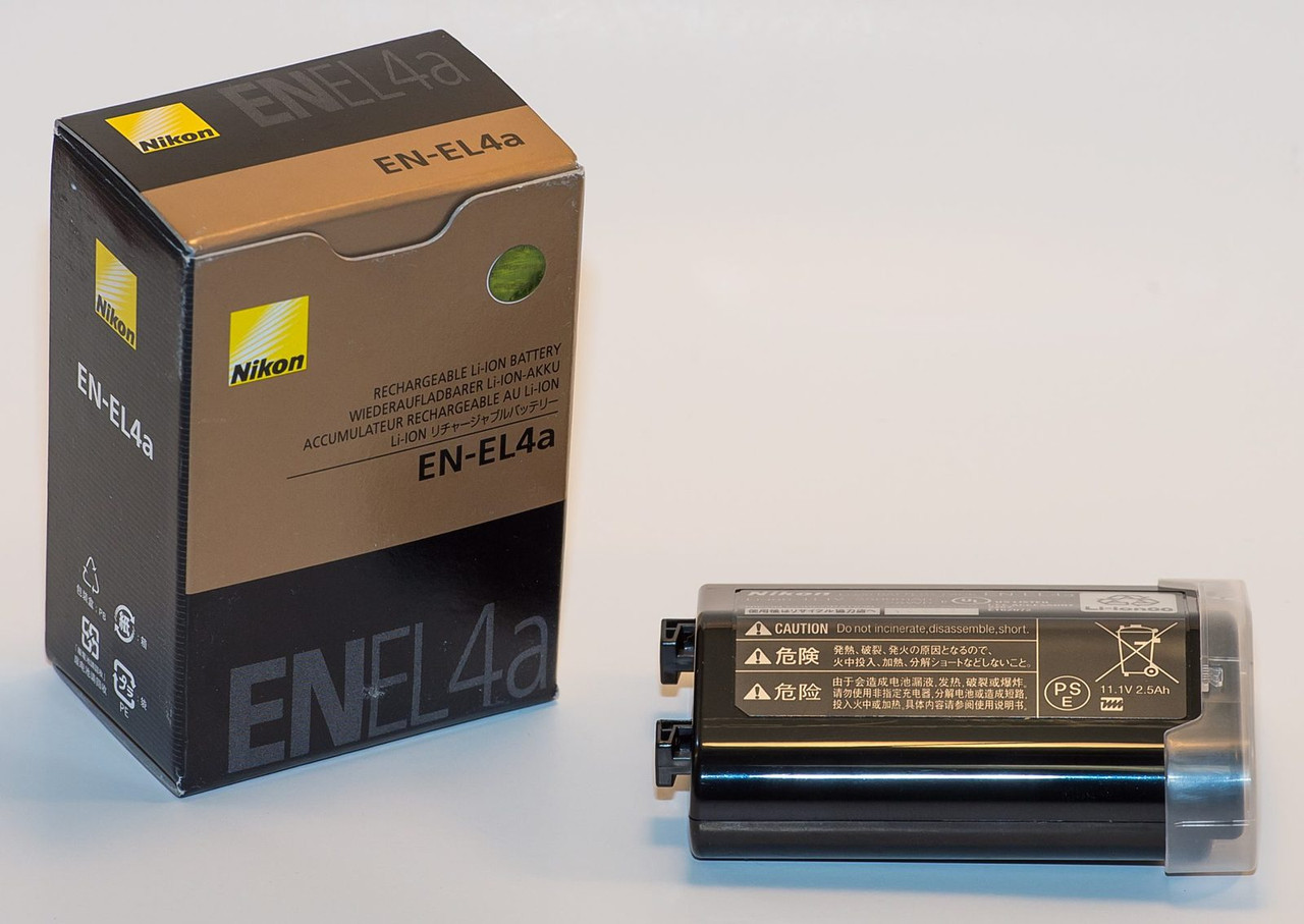 Акумулятор EN-EL4a (EN-EL4) для NIKON D2H, D2Hs, D2X, D2Xs, D3, D3S, D3X, F6