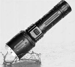 Ліхтарик ручний світлодіодний акумуляторний водонепроникний Ortex OX-8852