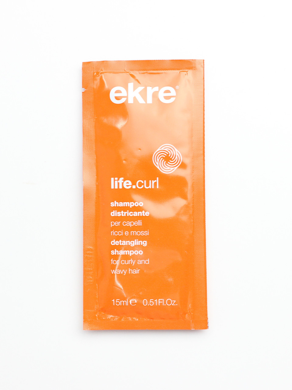 Шампунь для кучерявого та хвилястого волосся EKRE Life.Curl Shampoo 15 мл