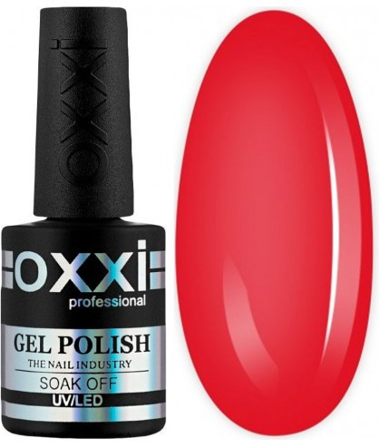 Гель-лак Oxxi Professional No335 (вогненно-кораловий), 10 мл