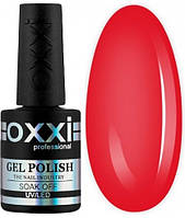 Гель-лак Oxxi Professional № 008, красный, эмаль 10мл