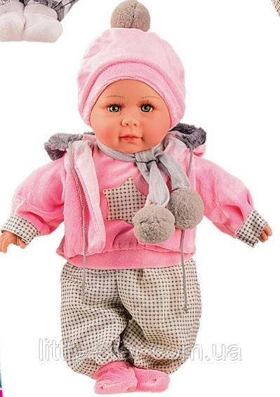 Лялька пупс м'яконабивна PL-520 UA, 40 см, вірші, казка, сміх, укр