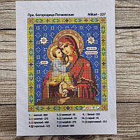 227-94264 Икона Божией Матери Почаевская, набор для вышивки бисером иконы