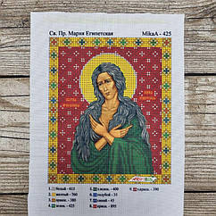 425-94487 Свята Преподобна Марія Єгипетська, набір для вишивання бісером ікони