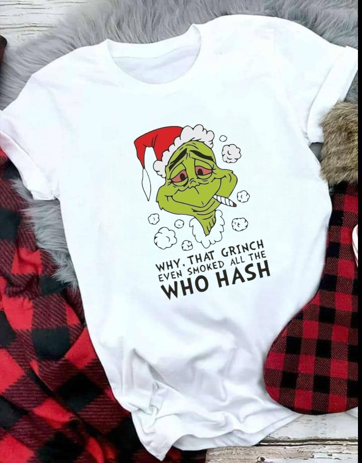 Новорічна футболка на фотосесію WHO HASH