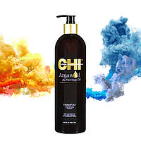 Шампунь для волос CHI Argan Oil Plus Moringa Oil Shampoo 739 мл (20095L')