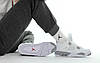 Чоловічі кросівки Nike Air Jordan 4 Retro White Cement (с мехом) 308499-104, фото 11