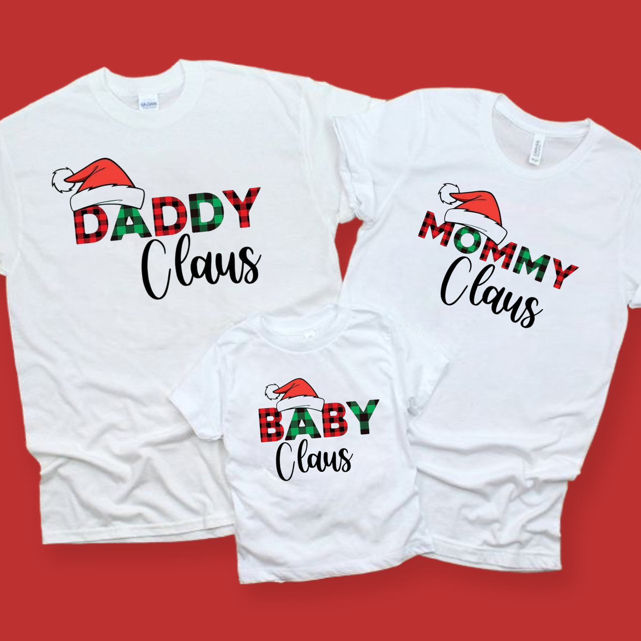 Новогодние Парные Футболки для Семьи. Фэмили Лук Family Look на ...