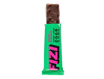 Шоколадний батончик без цукру "Hazelnut+caramel" 45 г. Fizi