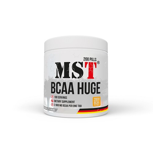 BCAA Huge MST Nutrition, 200 пігулок